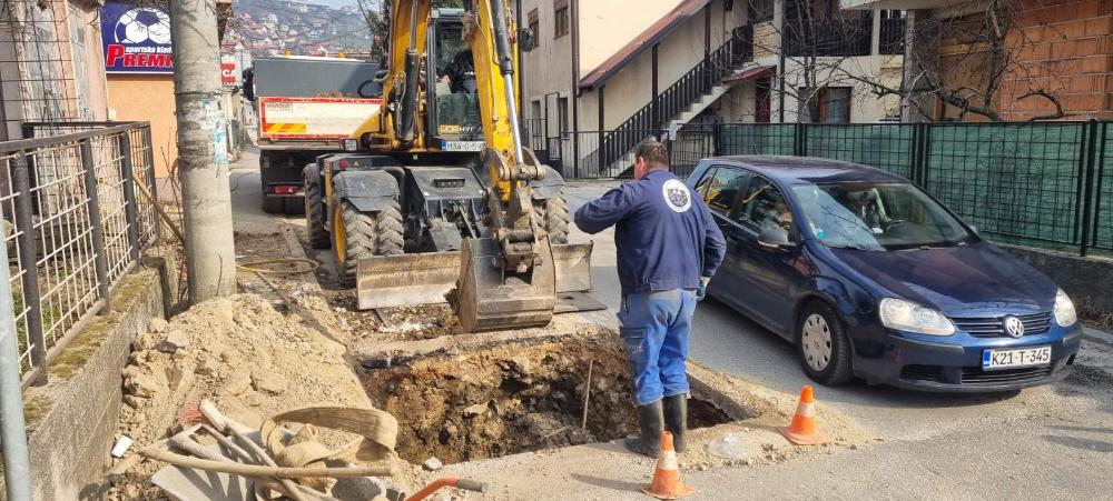 Radovi na vodovodnoj i kanalizacionoj mreži - 06. 03. 2024.