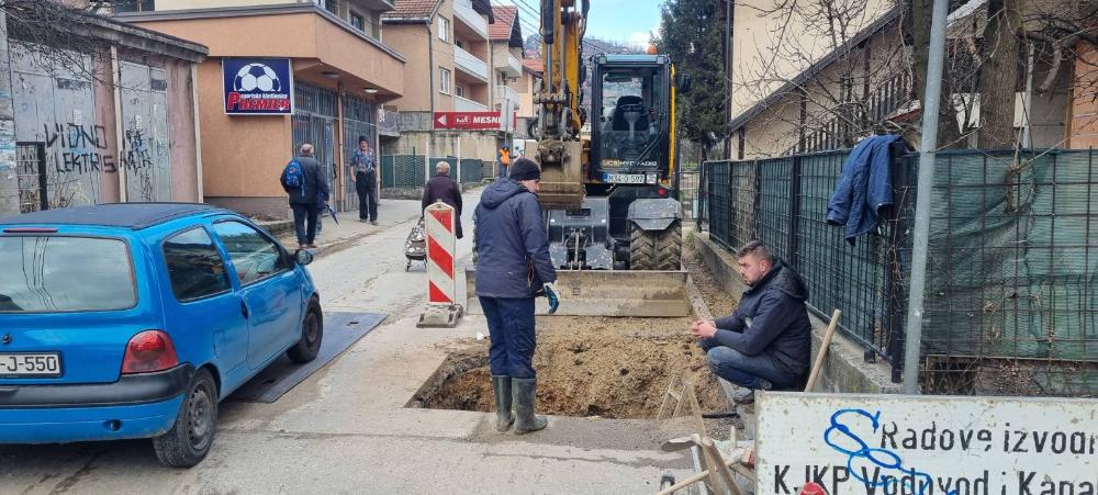 Radovi na vodovodnoj i kanalizacionoj mreži - 07. 03. 2024.