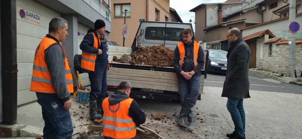 Izvršni direktor za kanalizacioni sistem Šerak obišao radnike Pogona Kanalizacija