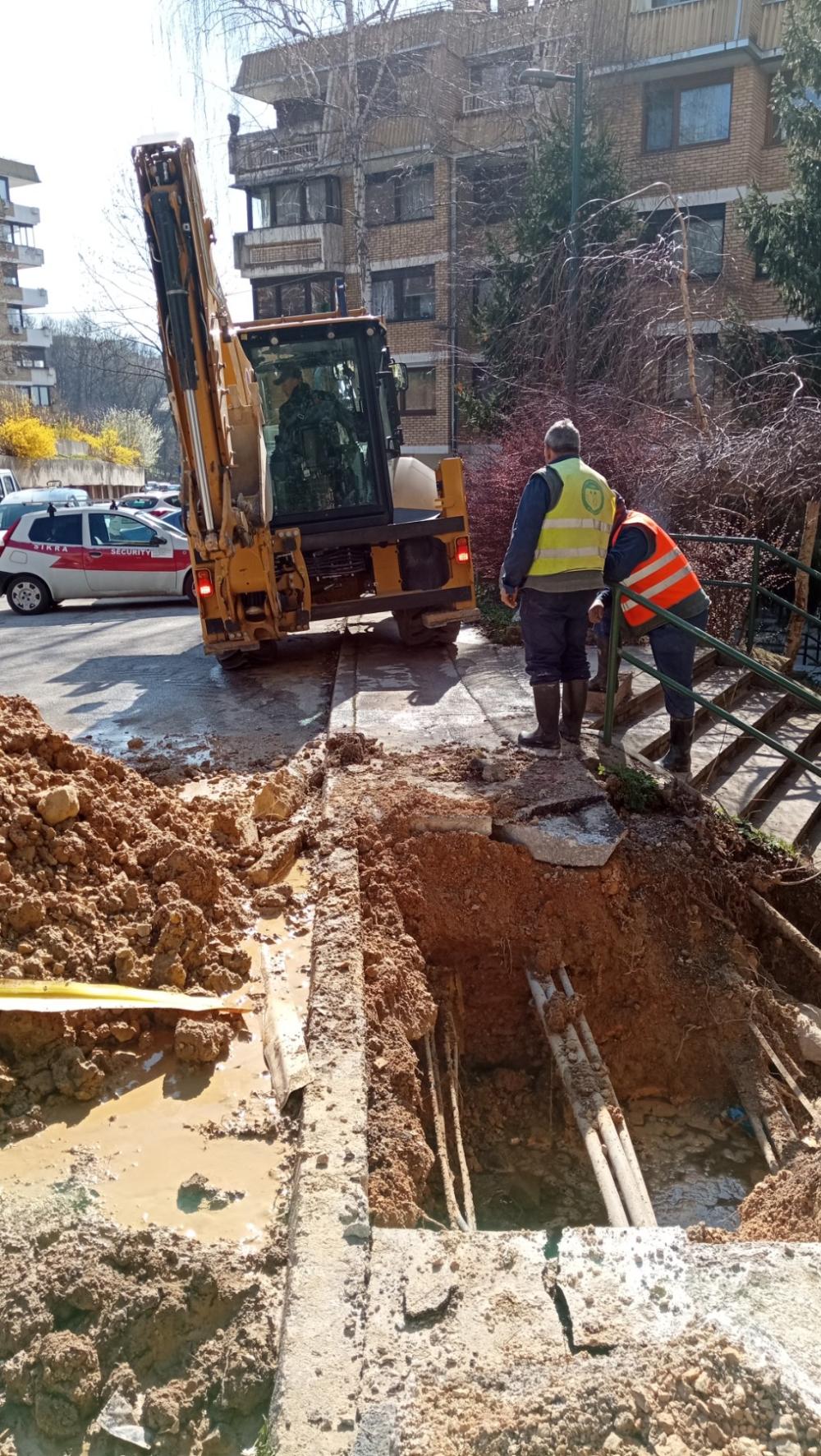 Radovi na vodovodnoj i kanalizacionoj mreži - 20. 03. 2024.