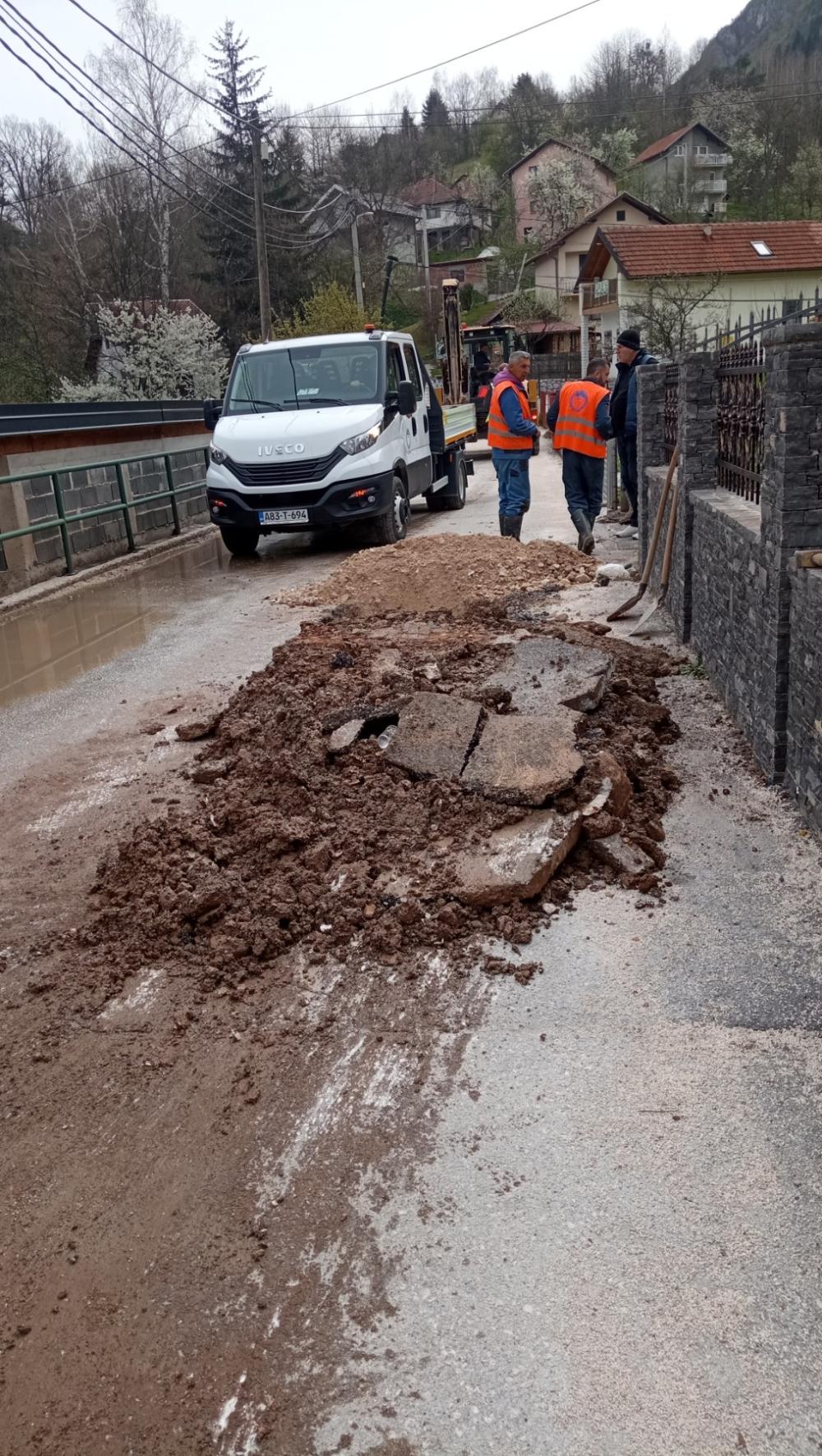 Radovi na vodovodnoj i kanalizacionoj mreži - 03. 04. 2024.