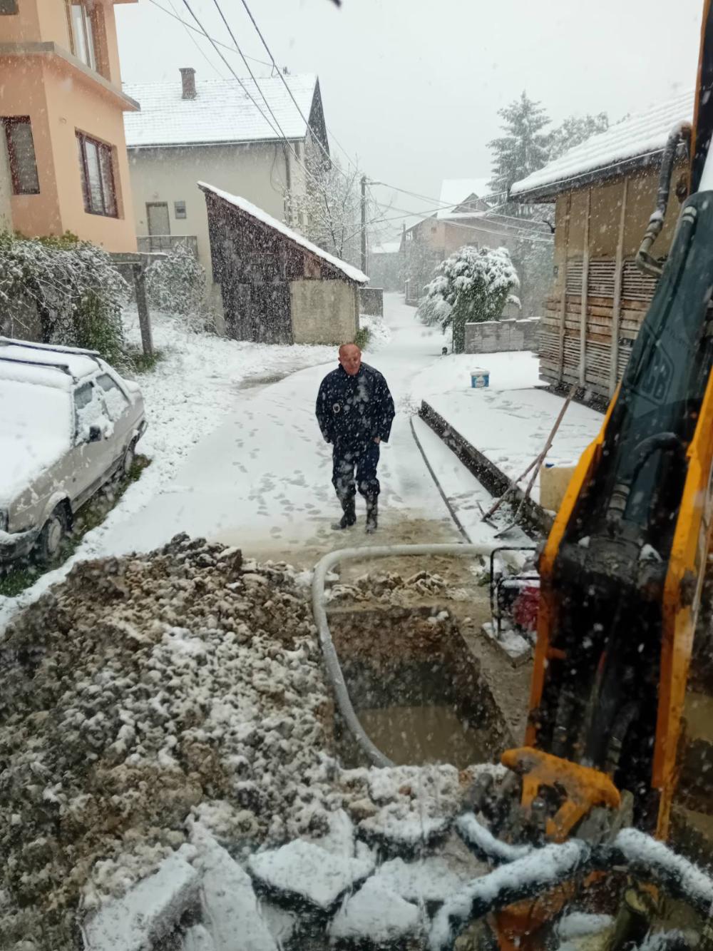 Radovi na vodovodnoj i kanalizacionoj mreži - 17. 04. 2024.