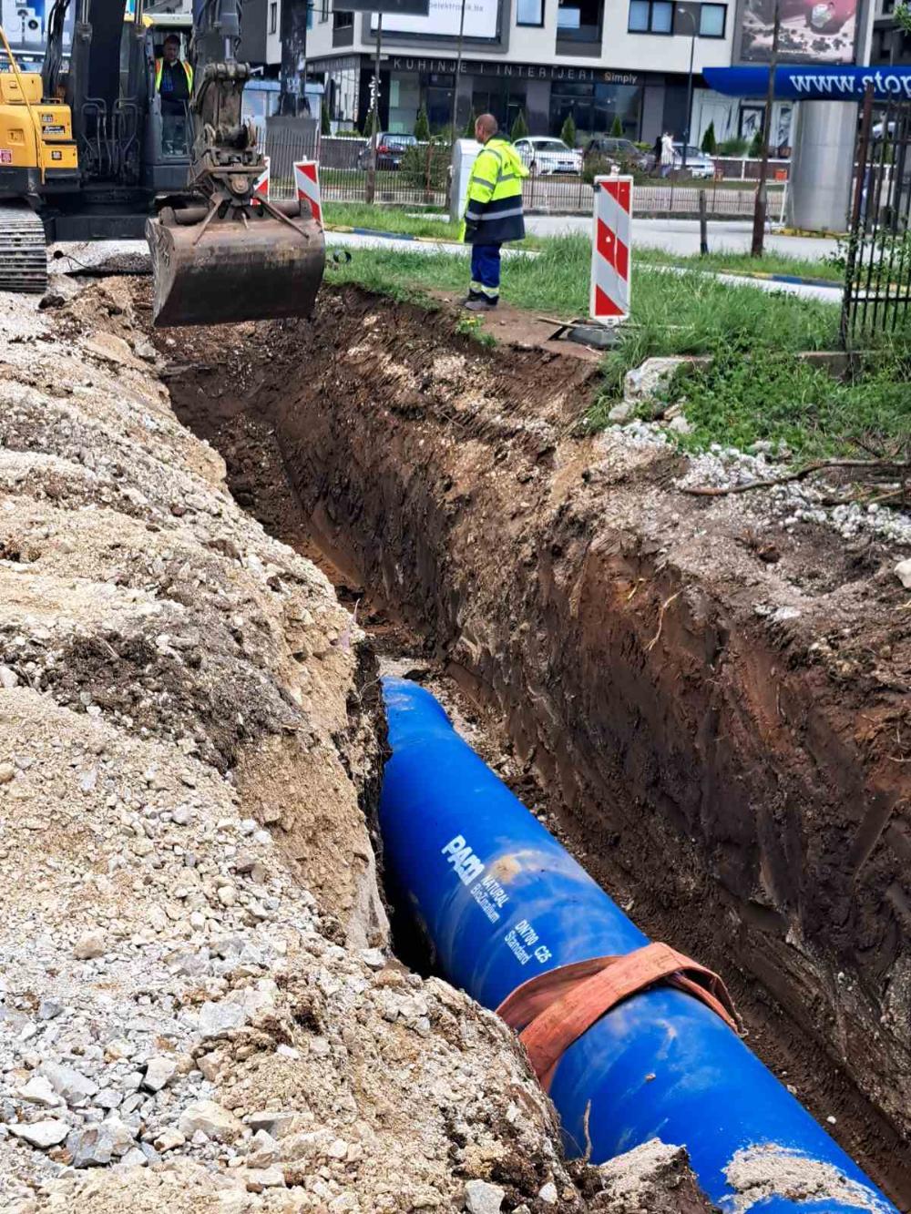 Radovi na vodovodnoj i kanalizacionoj mreži - 18. 04. 2024.