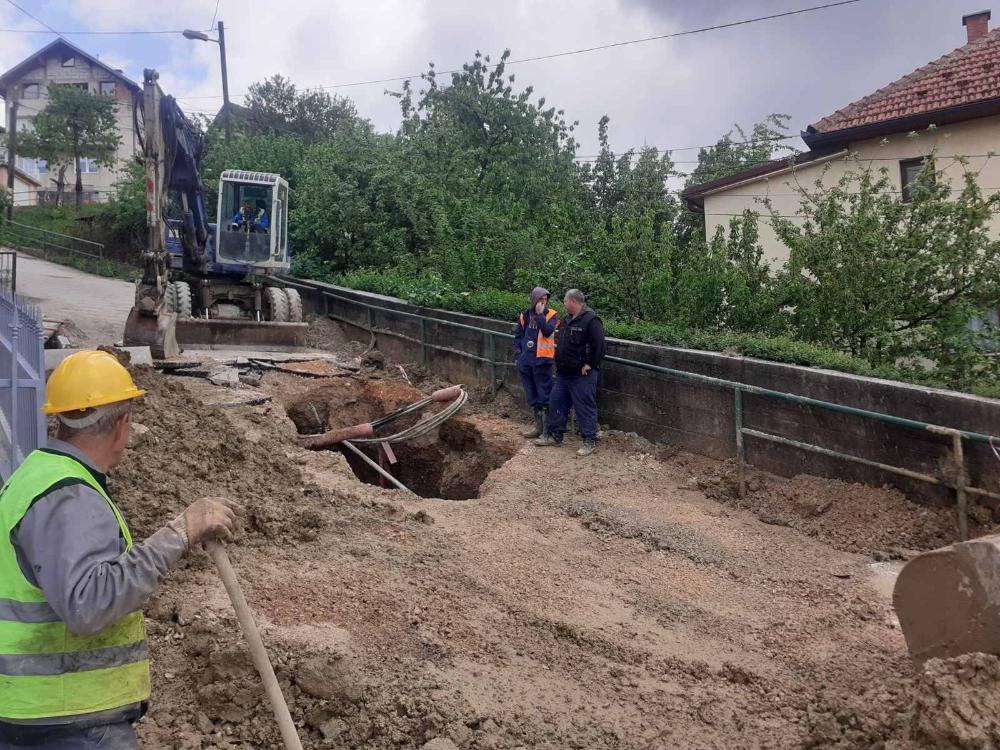 Radovi na vodovodnoj i kanalizacionoj mreži - 18. 04. 2024.