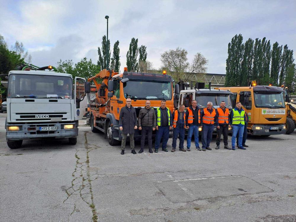 Započela proljetna akcija čišćenja u Kantonu Sarajevo, ekipe ViK-a u narednih 45 dana na terenu