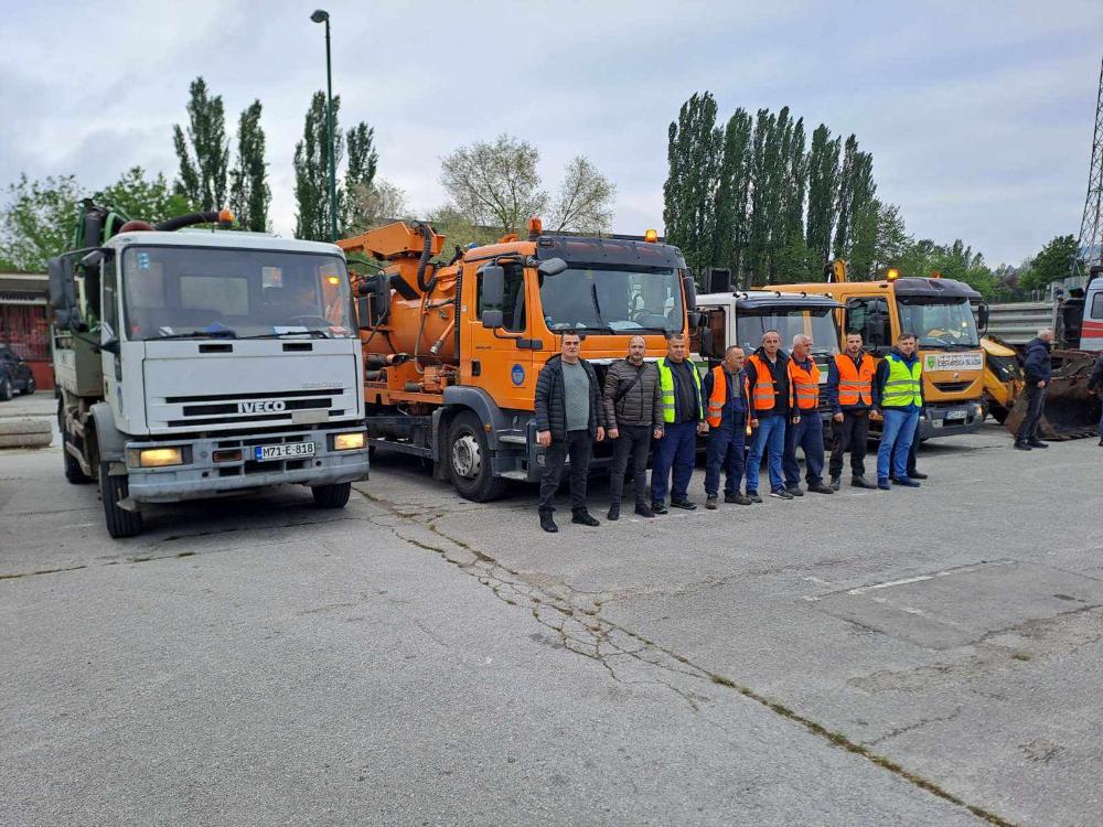 Započela proljetna akcija čišćenja u Kantonu Sarajevo, ekipe ViK-a u narednih 45 dana na terenu