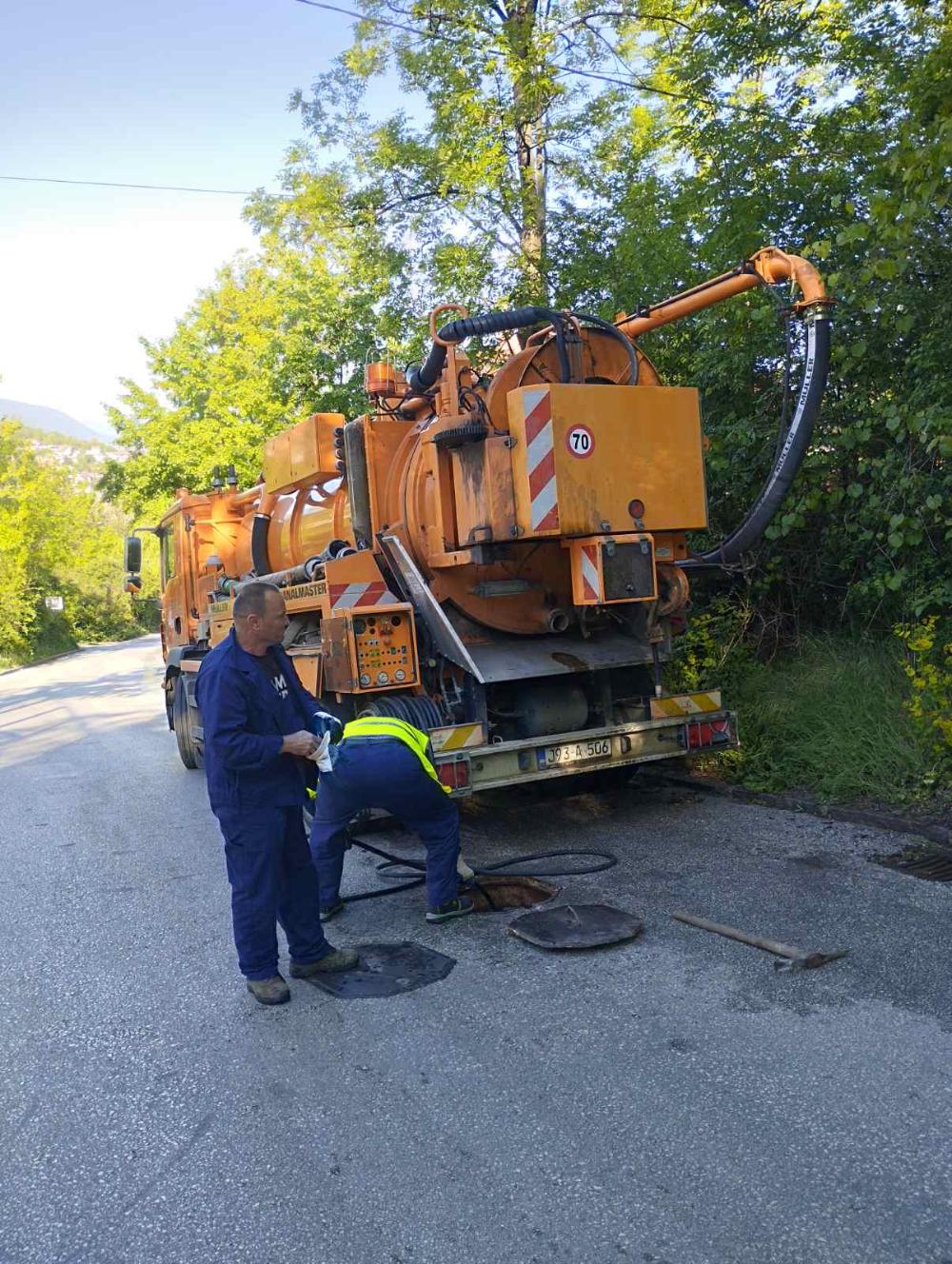 Radovi na vodovodnoj i kanalizacionoj mreži - 30. 04. 2024.