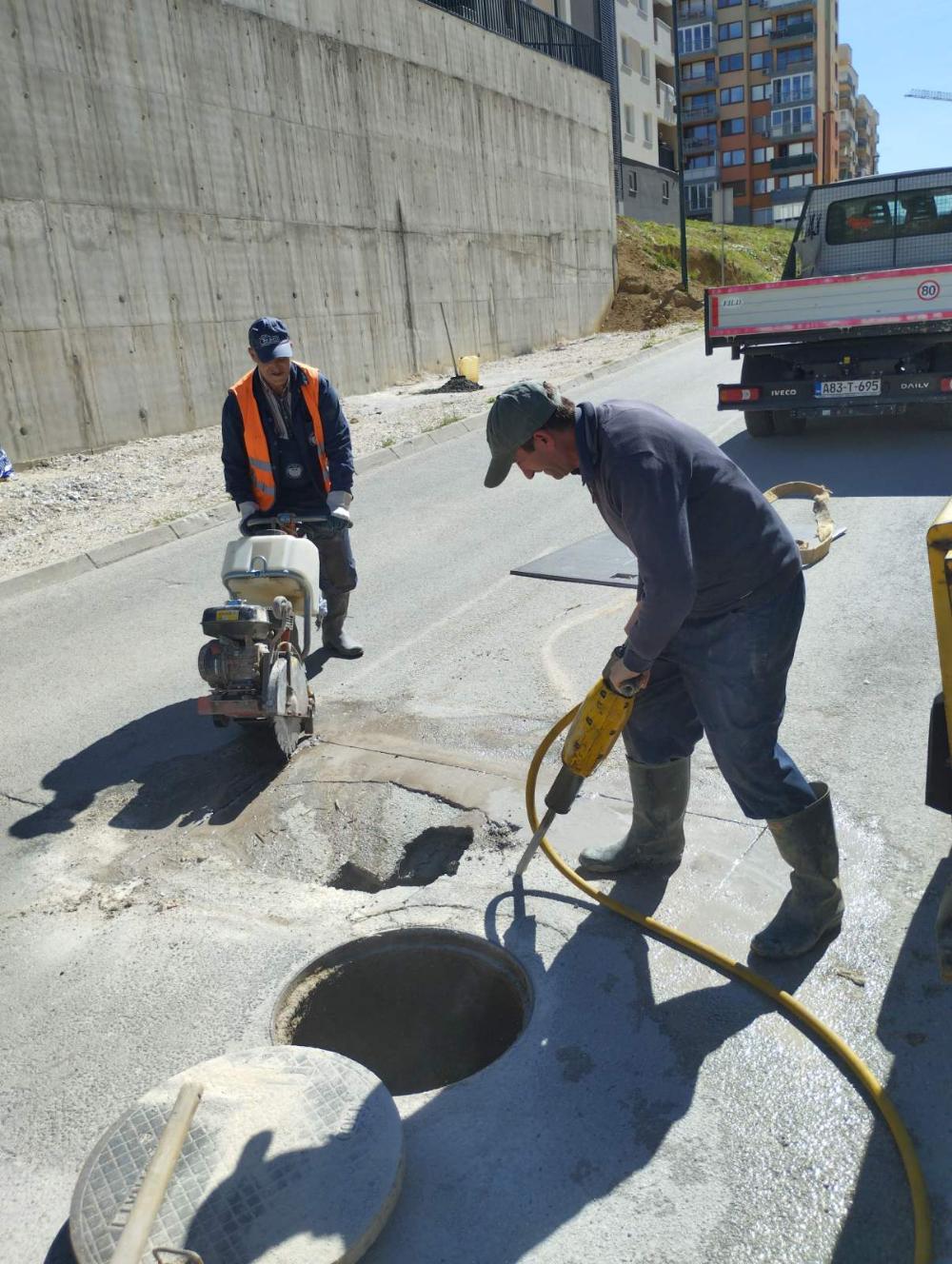 Radovi na vodovodnoj i kanalizacionoj mreži - 06. 05. 2024.