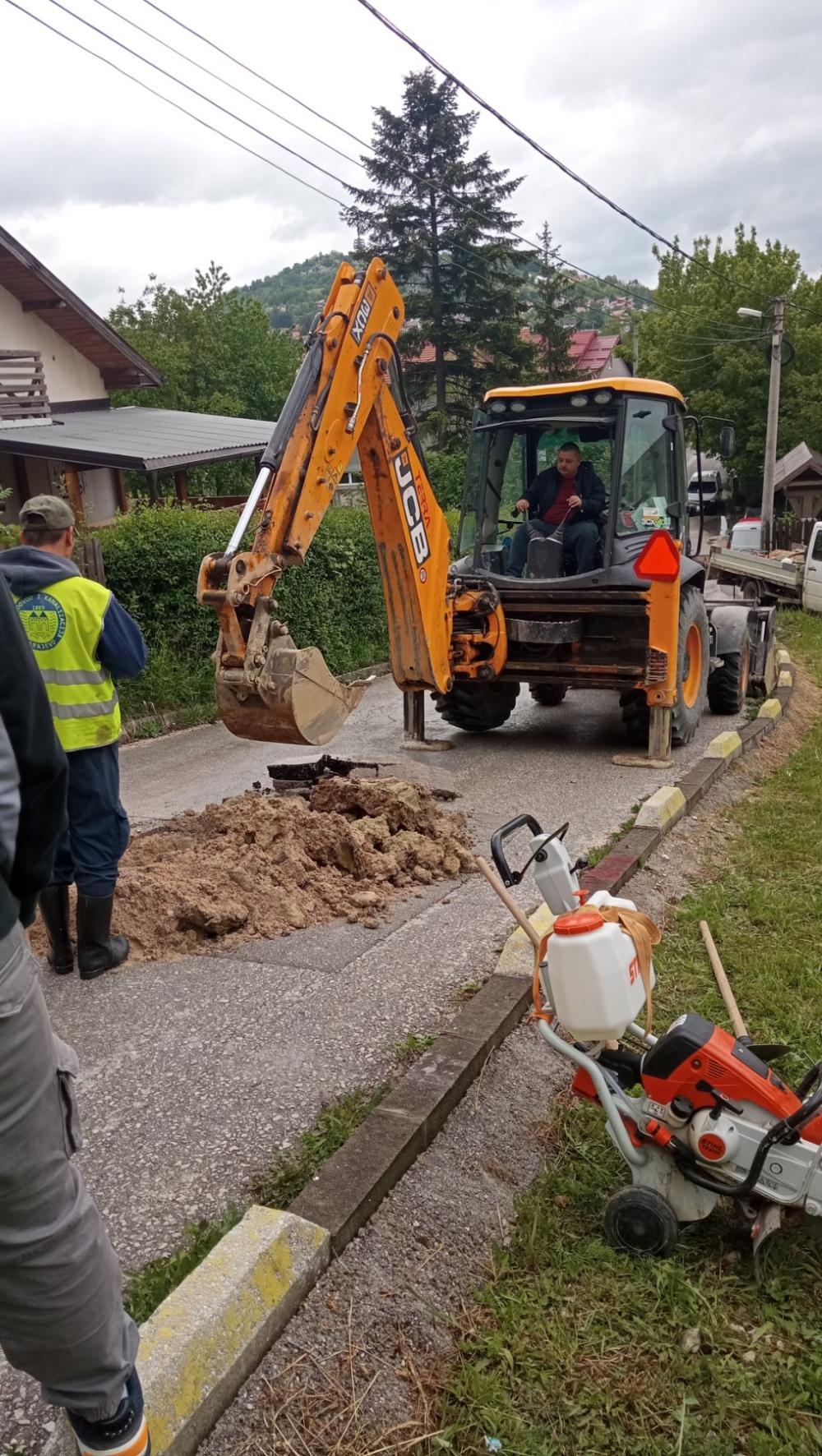 Radovi na vodovodnoj i kanalizacionoj mreži - 09. 05. 2024.