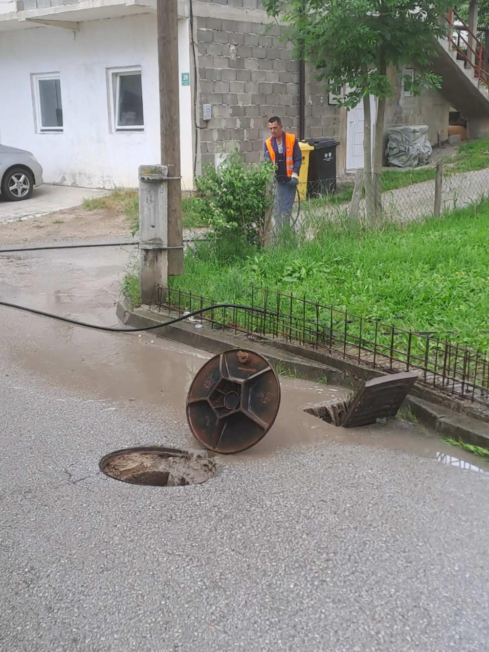 Radovi na vodovodnoj i kanalizacionoj mreži - 09. 05. 2024.