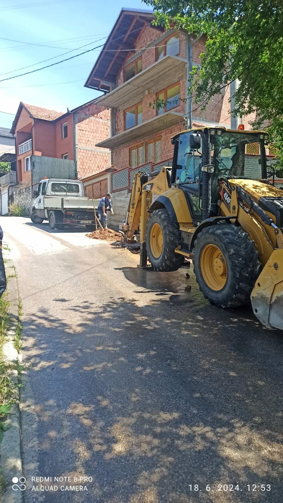 Radovi na vodovodnoj i kanalizacionoj mreži - 18. 06. 2024.