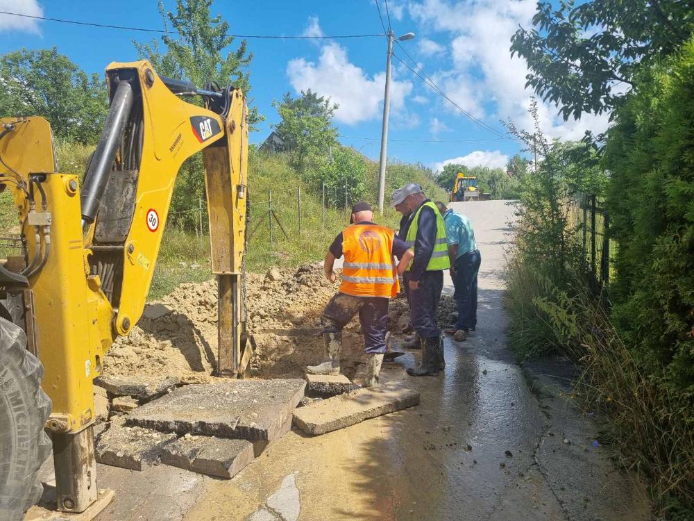 Radovi na vodovodnoj i kanalizacionoj mreži - 03. 07. 2024.