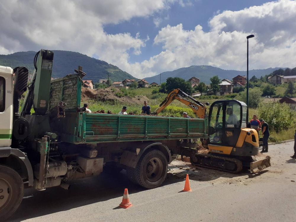 Radovi na vodovodnoj i kanalizacionoj mreži - 03. 07. 2024.