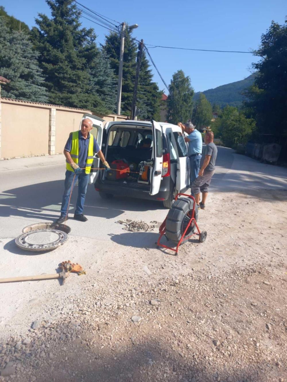 Radovi na vodovodnoj i kanalizacionoj mreži - 08.07.2024.