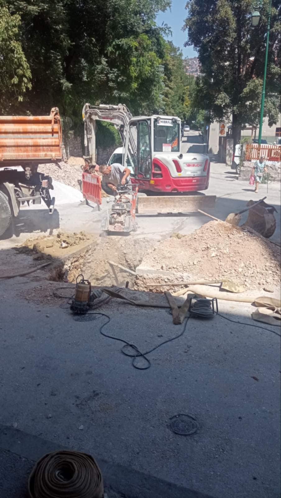 Radovi na vodovodnoj i kanalizacionoj mreži – 01.08.2024.