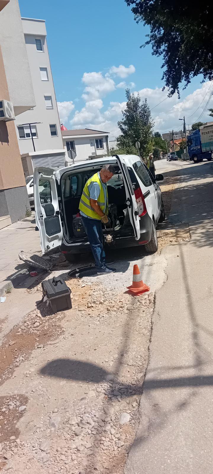 Radovi na vodovodnoj i kanalizacionoj mreži - 05. 08. 2024.