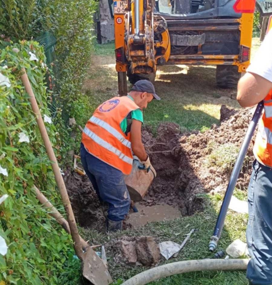 Radovi na vodovodnoj mreži – utorak 06.08.2024.