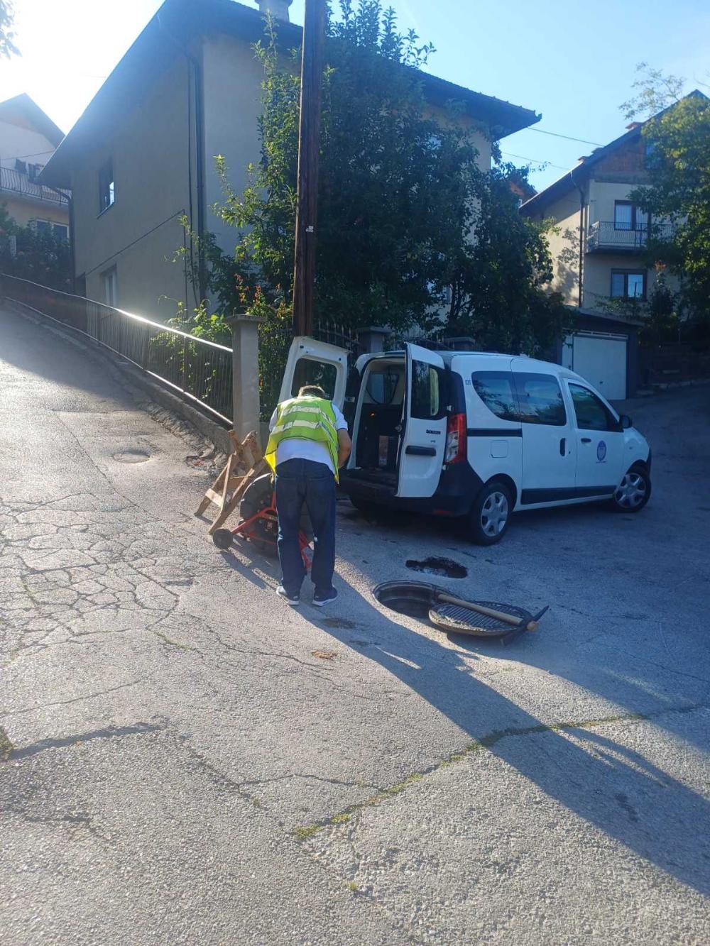 Radovi na kanalizacionoj mreži – srijeda, 07. 08. 2024.
