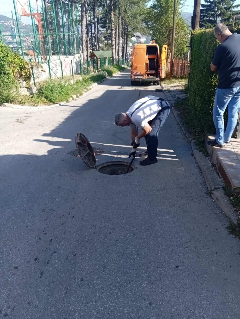 Radovi na kanalizacionoj mreži – srijeda, 07. 08. 2024.
