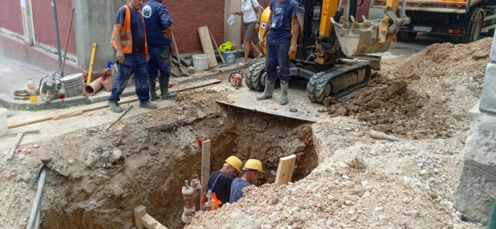 Radovi na kanalizacionoj mreži – četvrtak, 08. 08. 2024.
