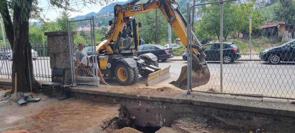 Radovi na kanalizacionoj mreži – četvrtak, 08. 08. 2024.