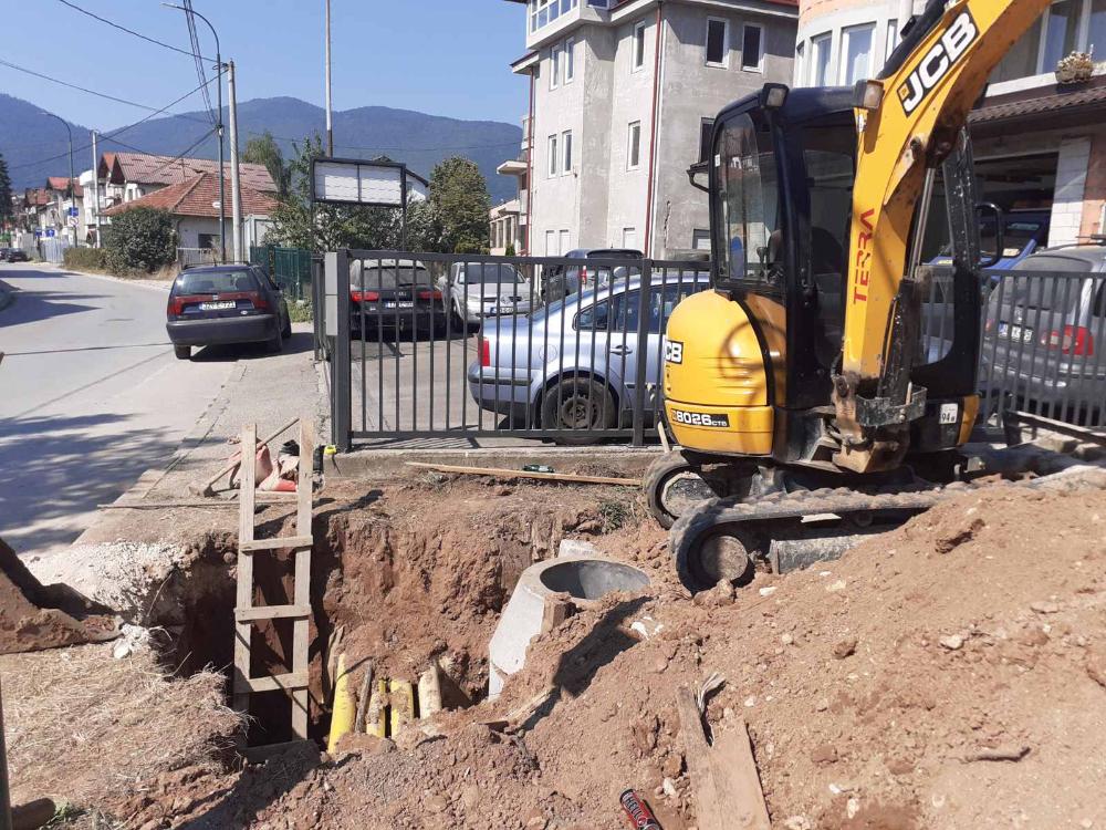 Radovi na kanalizacionoj mreži – srijeda, 14. 08. 2024.