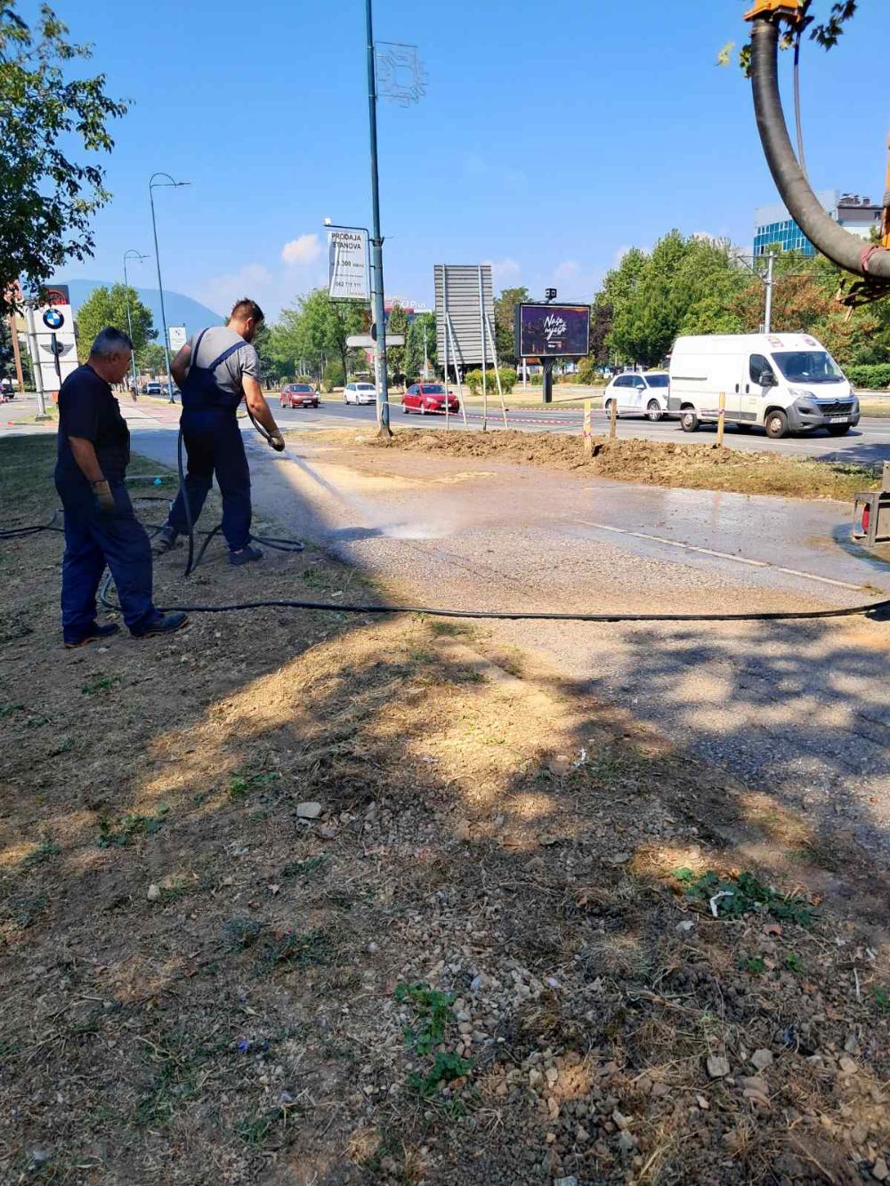 Radovi na kanalizacionoj mreži – četvrtak, 15. 08. 2024.