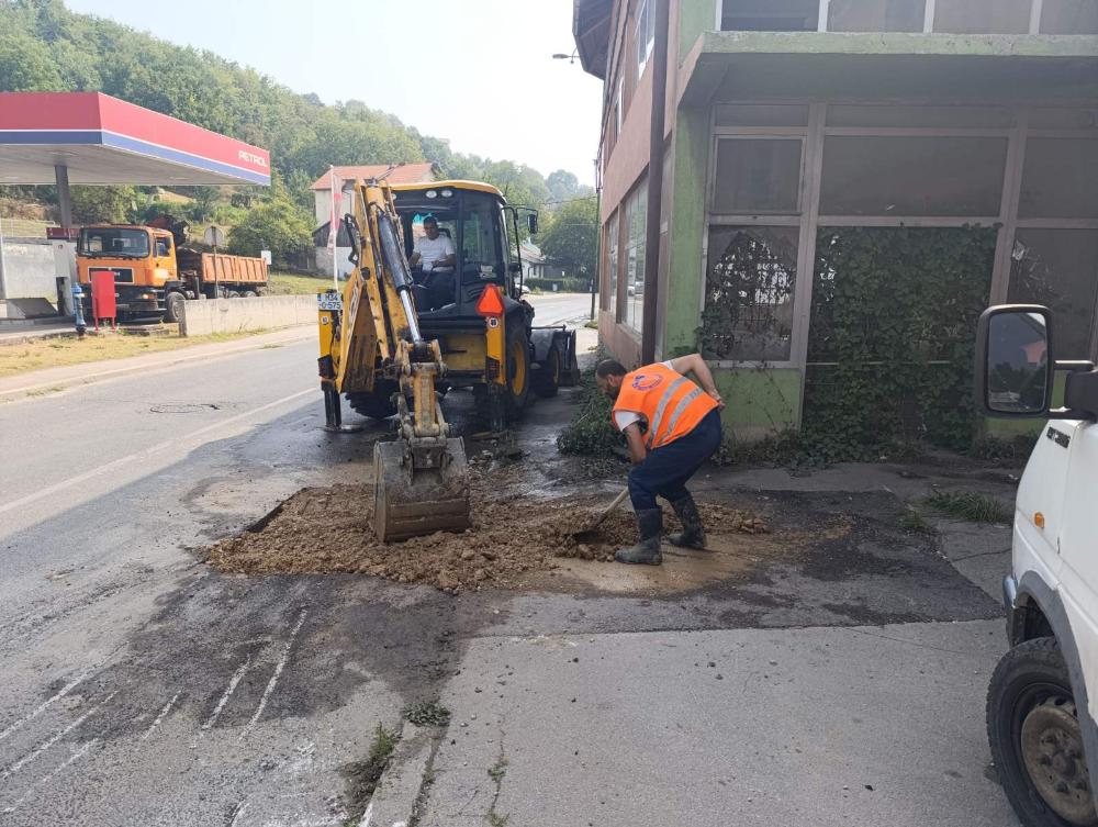 Radovi na vodovodnoj mreži – ponedjeljak, 19. 08. 2024.