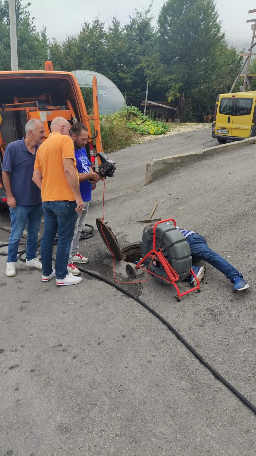 Radovi na kanalizacionoj mreži – srijeda, 21. 08. 2024.