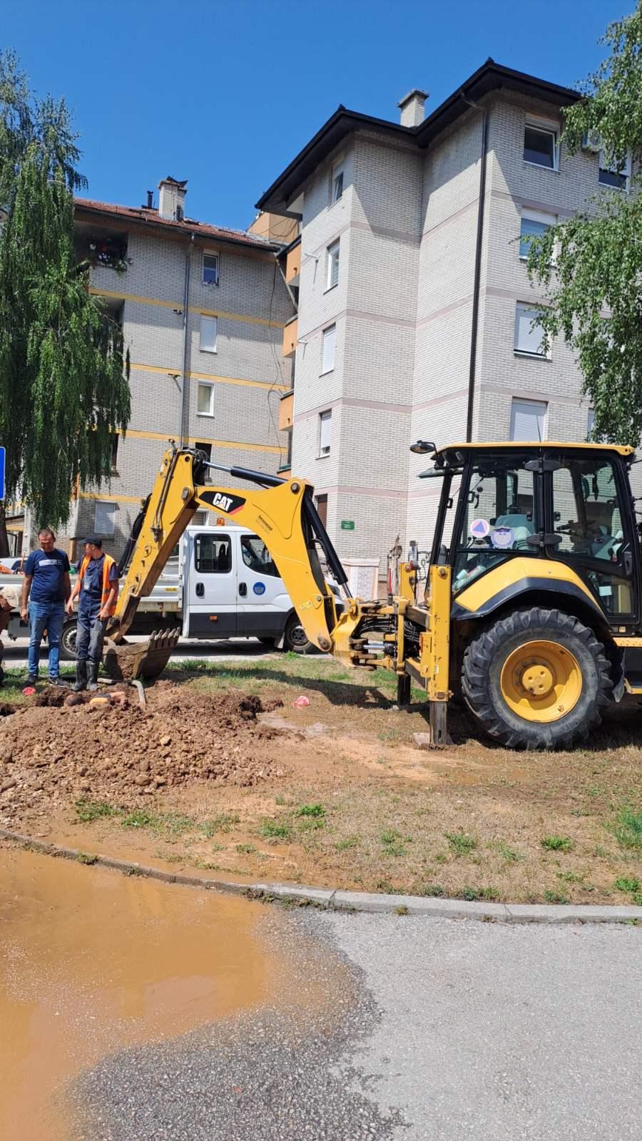 Radovi na vodovodnoj mreži – srijeda, 21. 08. 2024.