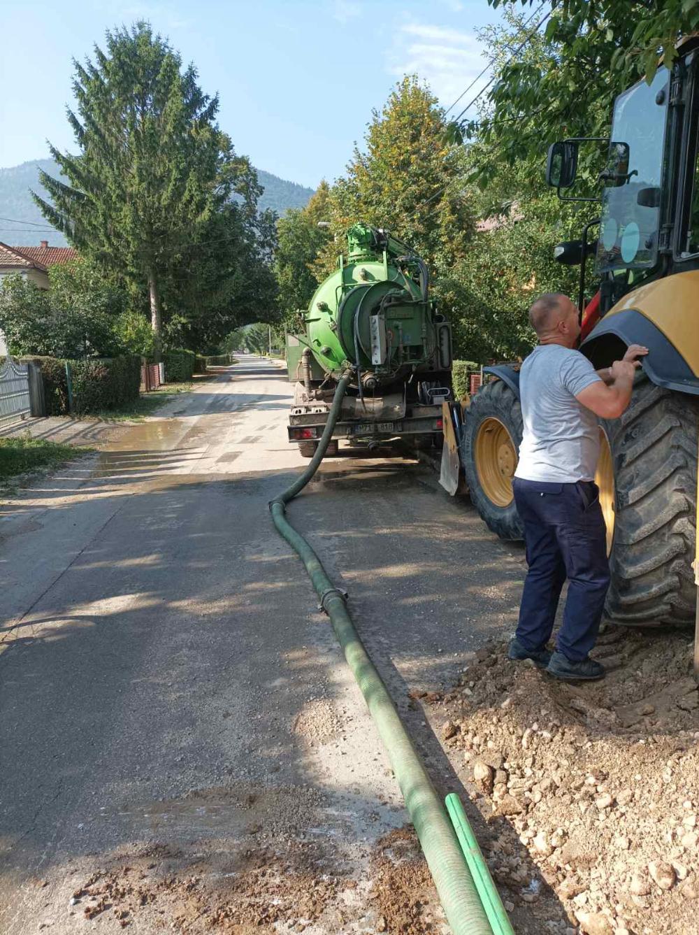 Radovi na kanalizacionoj mreži – četvrtak, 22. 08. 2024.