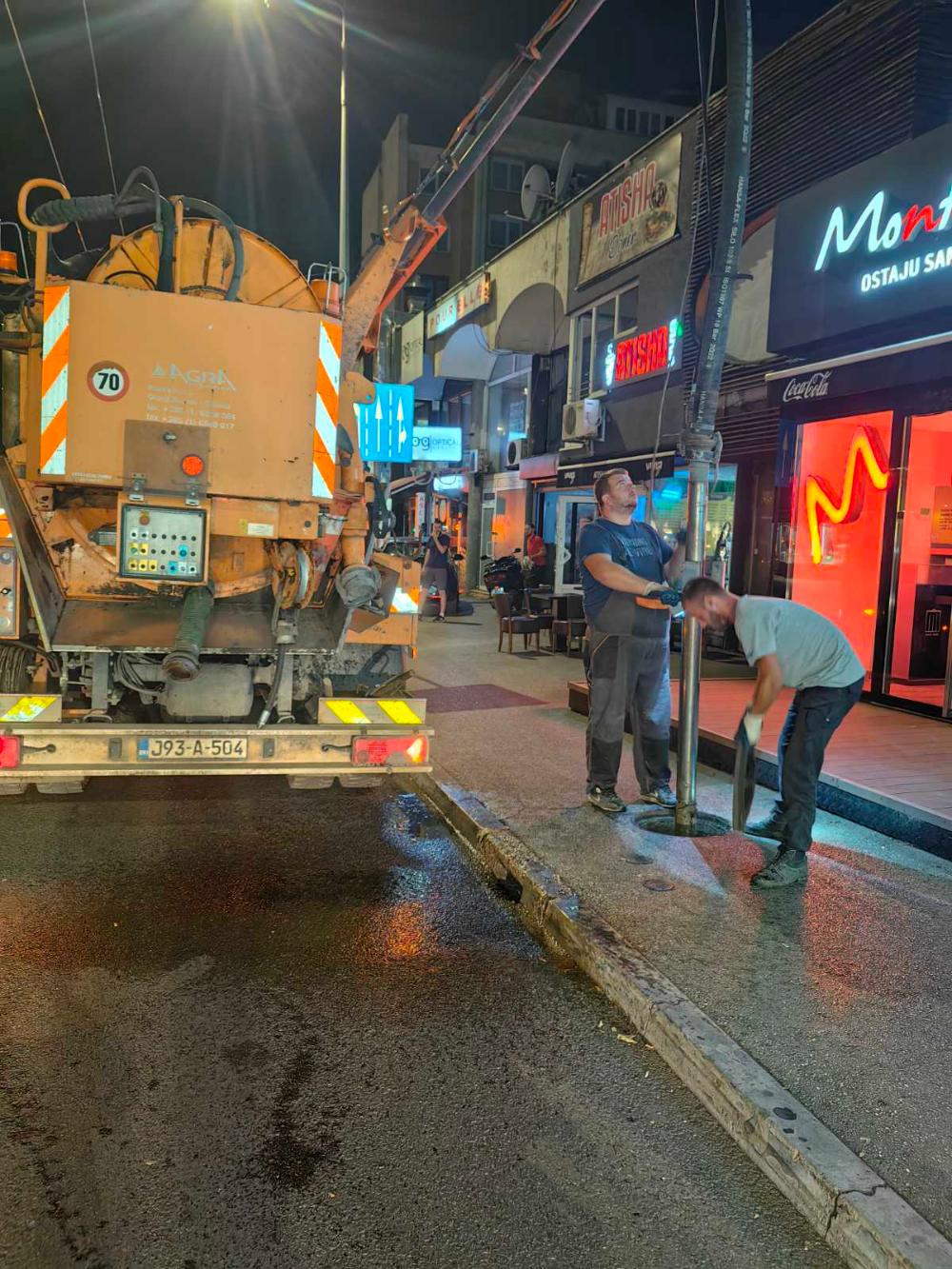 Radovi na kanalizacionoj mreži – utorak, 27. 08. 2024.
