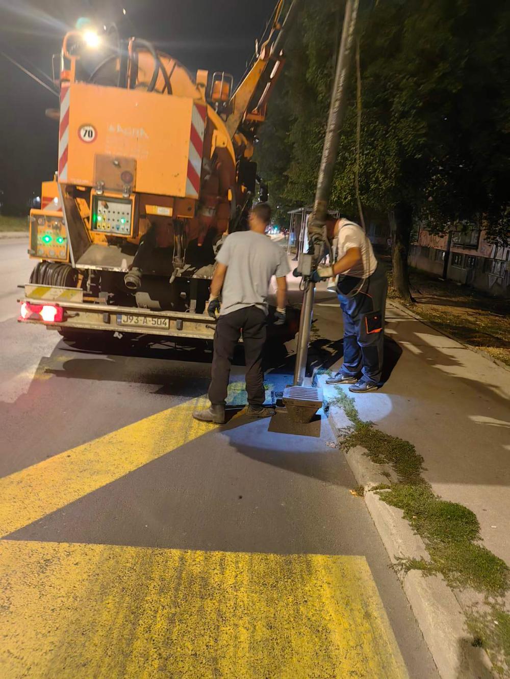 Radovi na kanalizacionoj mreži – četvrtak, 29. 08. 2024.