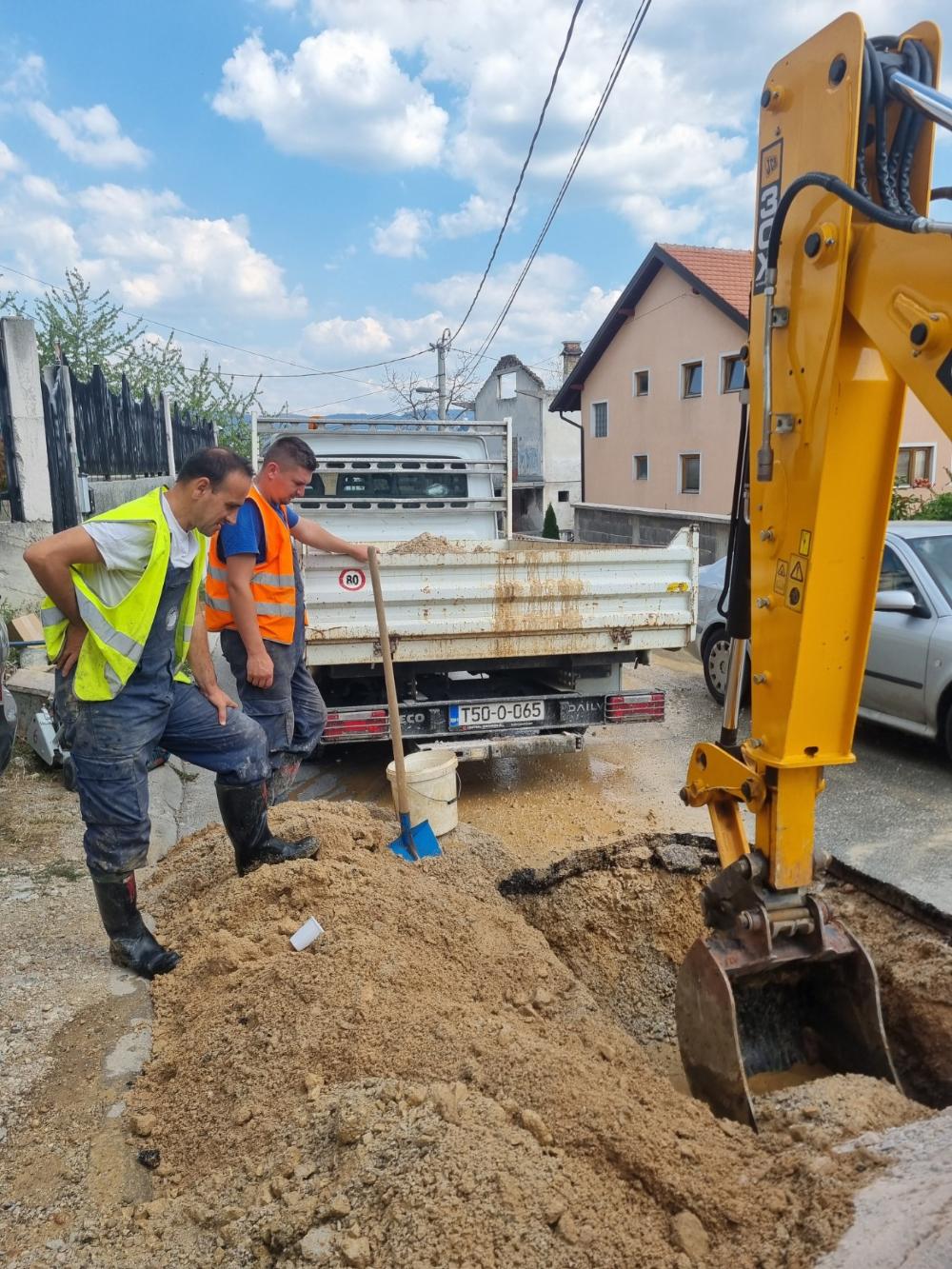 Radovi na vodovodnoj mreži – petak, 30. 08. 2024.