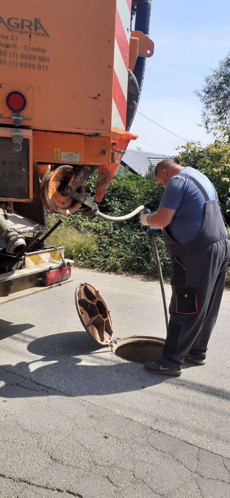 Radovi na kanalizacionoj mreži – ponedjeljak, 02. 09. 2024.