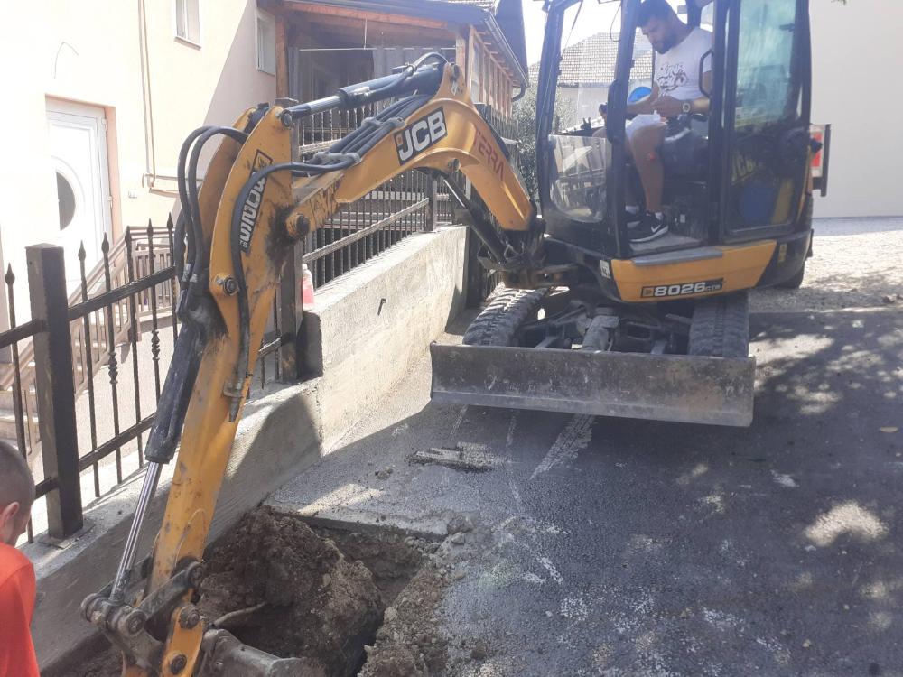 Radovi na kanalizacionoj mreži – ponedjeljak, 02. 09. 2024.