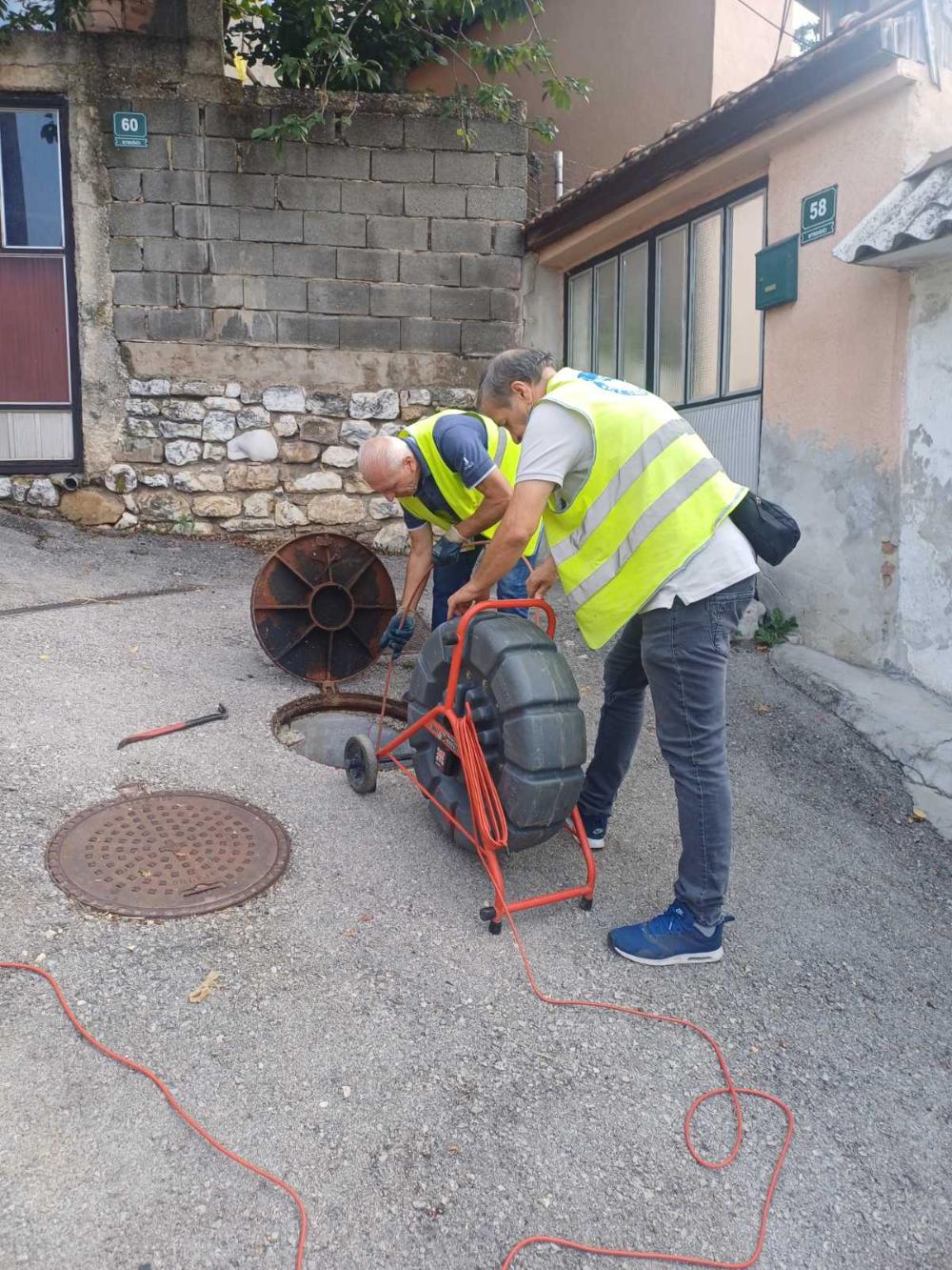 Radovi na kanalizacionoj mreži – utorak, 03. 09. 2024.