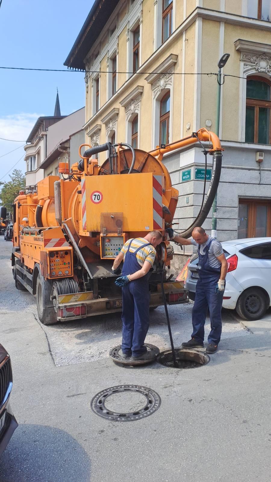 Radovi na kanalizacionoj mreži – utorak, 03. 09. 2024.