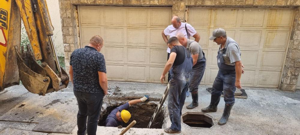 Radovi na kanalizacionoj mreži – srijeda, 04. 09. 2024.