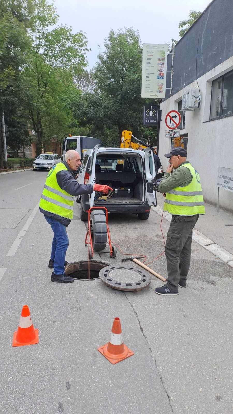 Radovi na kanalizacionoj mreži – 18.09.2024.