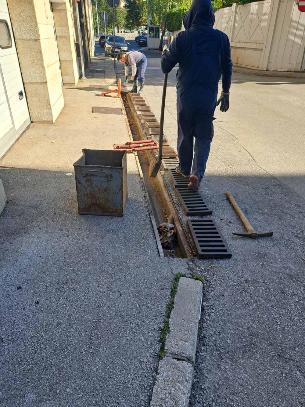 Radovi na kanalizacionoj mreži – ponedjeljak, 23. 09. 2024.