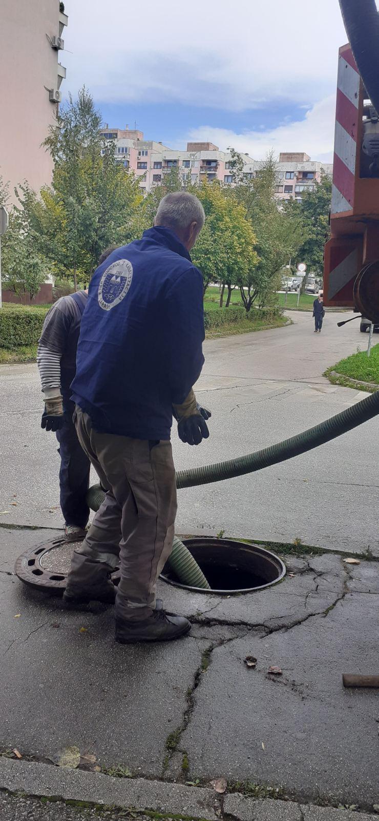 Radovi na kanalizacionoj mreži – utorak, 24. 09. 2024.