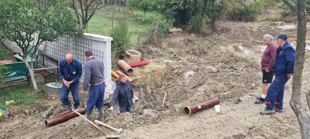 Radovi na kanalizacionoj mreži – srijeda, 25. 09. 2024.