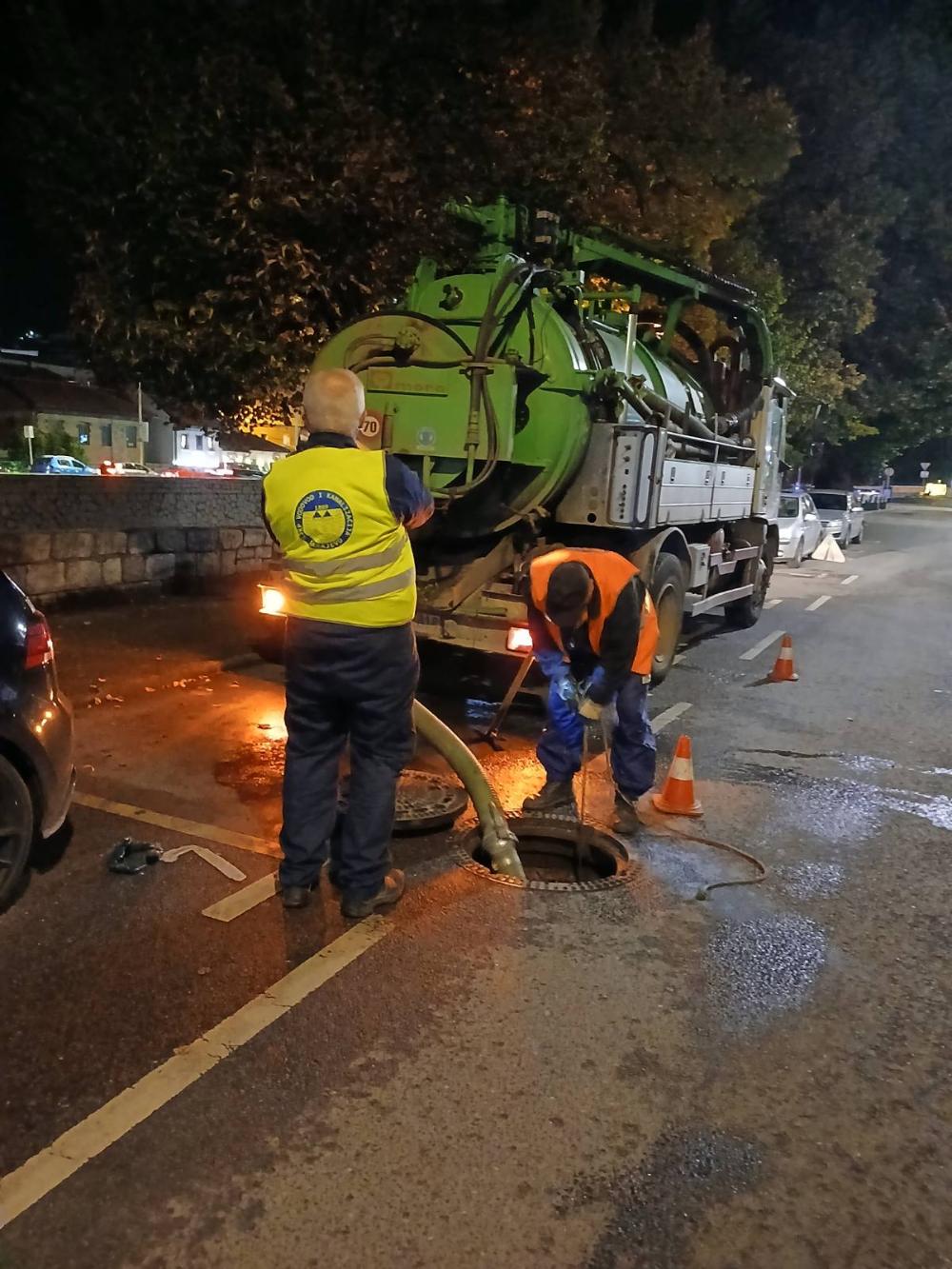 Radovi na kanalizacionoj mreži – srijeda, 25. 09. 2024.
