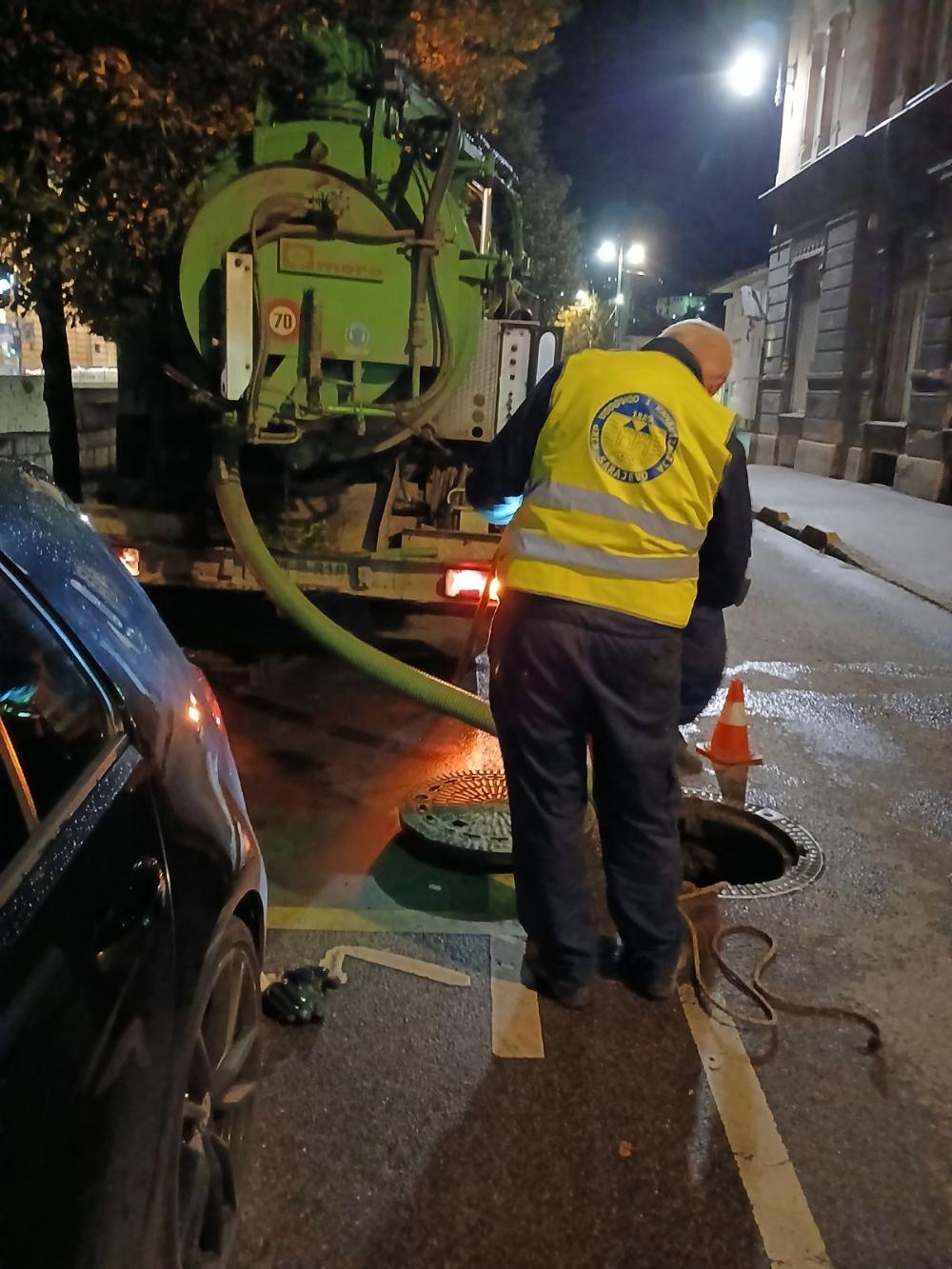 Radovi na kanalizacionoj mreži – srijeda, 25. 09. 2024.