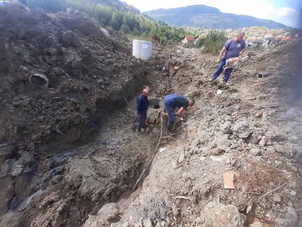 Radovi na kanalizacionoj mreži – četvrtak, 26. 09. 2024.