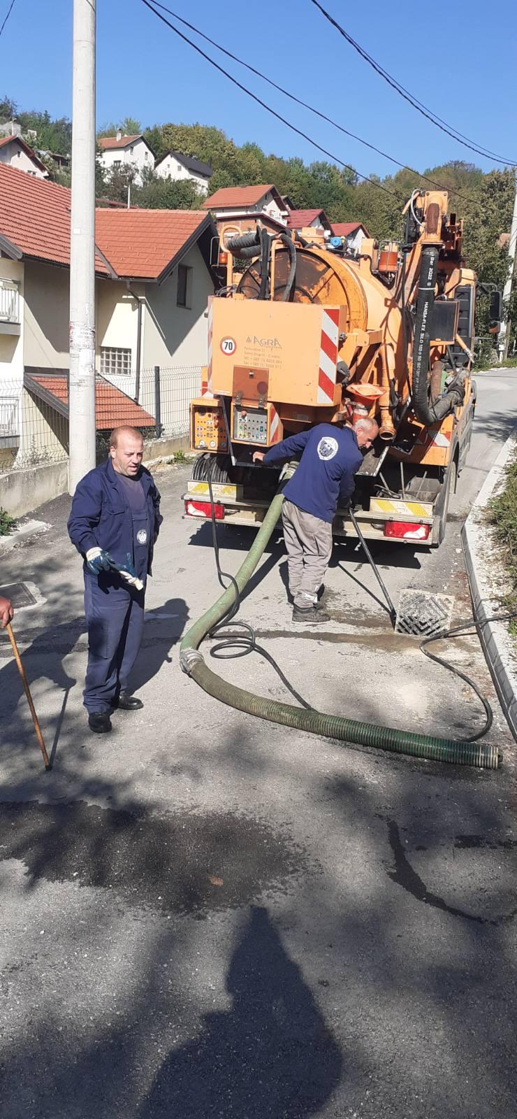 Radovi na kanalizacionoj mreži – četvrtak, 26. 09. 2024.