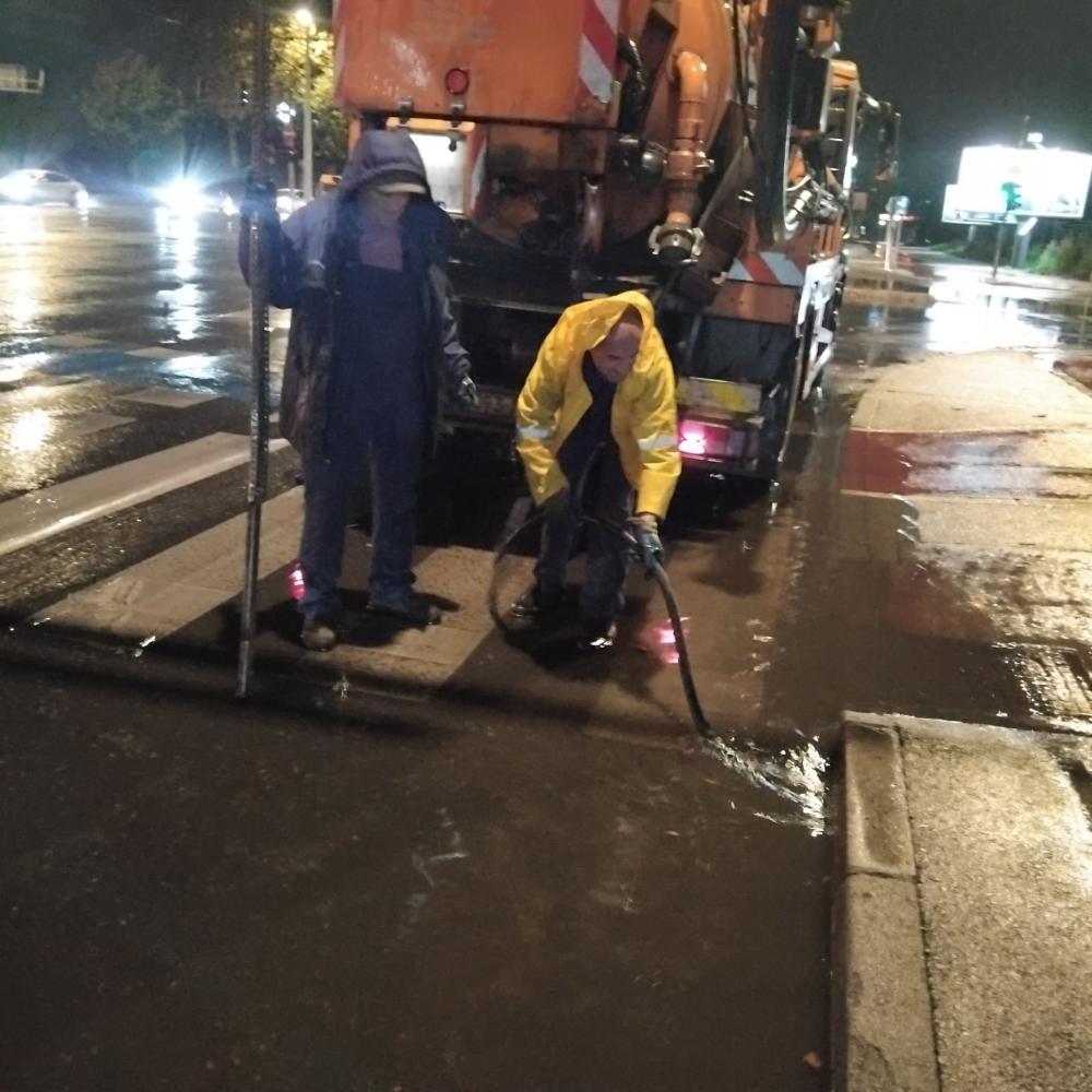 Pojačane aktivnosti radnika Pogona Kanalizacija tokom vikenda