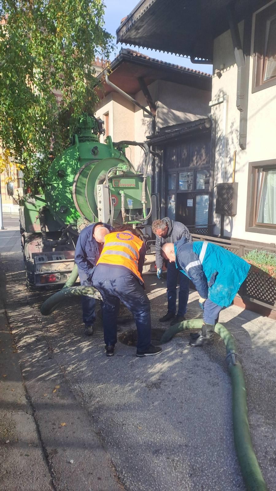 Radovi na kanalizacionoj mreži – srijeda, 02. 10. 2024.