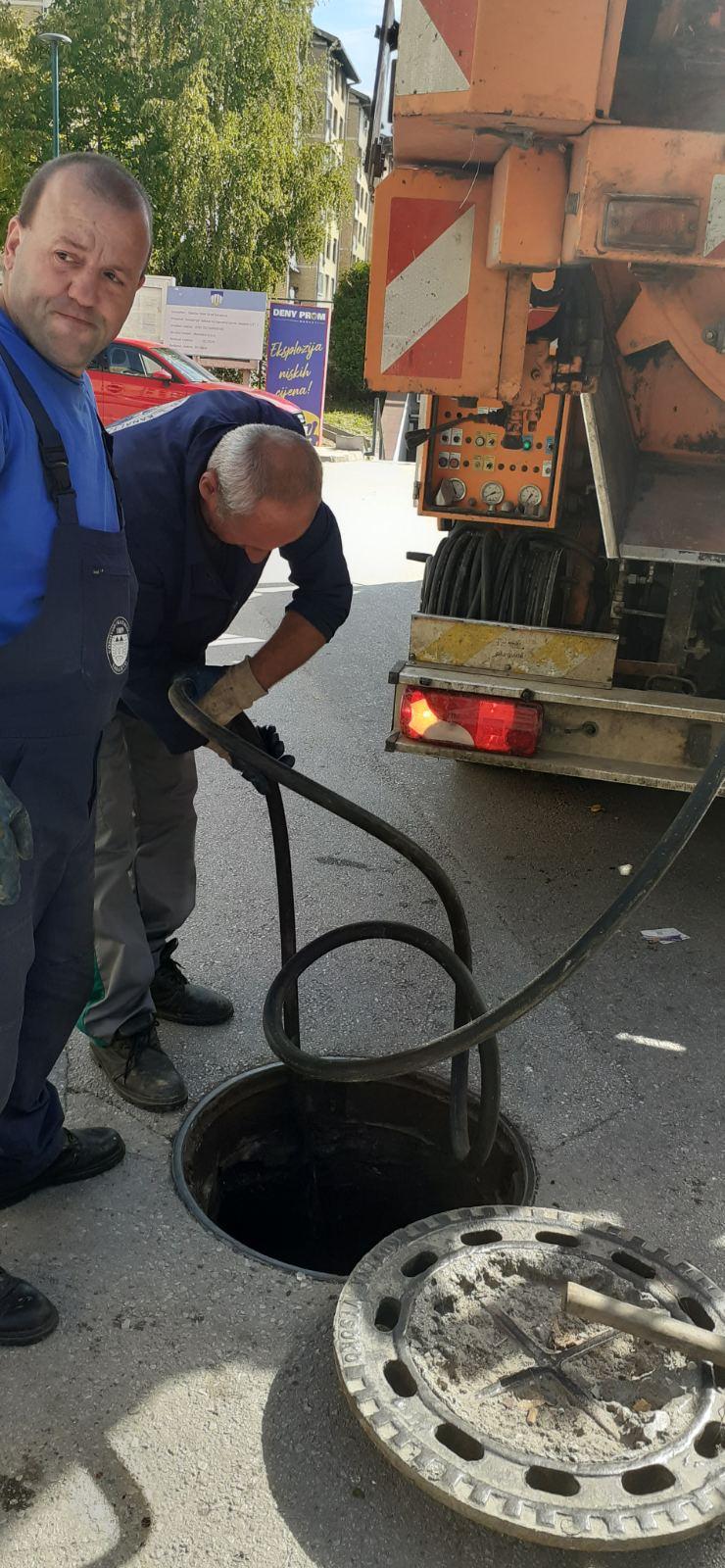 Radovi na kanalizacionoj mreži – srijeda, 02. 10. 2024.